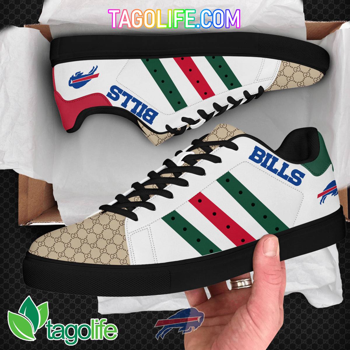 Buffalo Bills Gucci Stan Smith Shoes