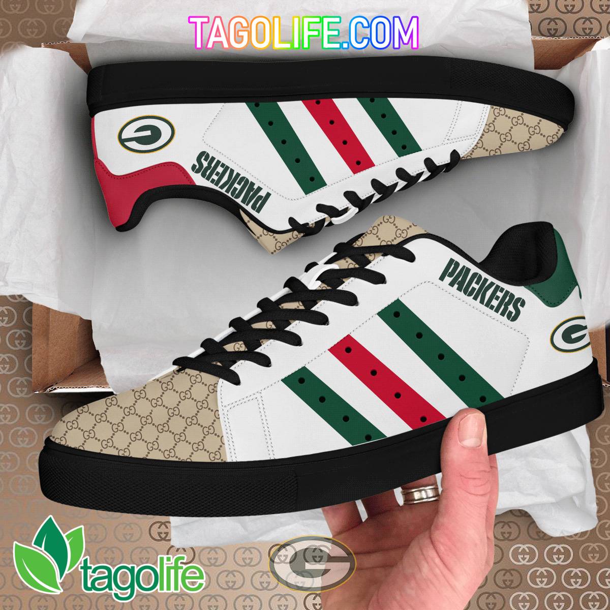 Green Bay Packers Gucci Stan Smith Shoes