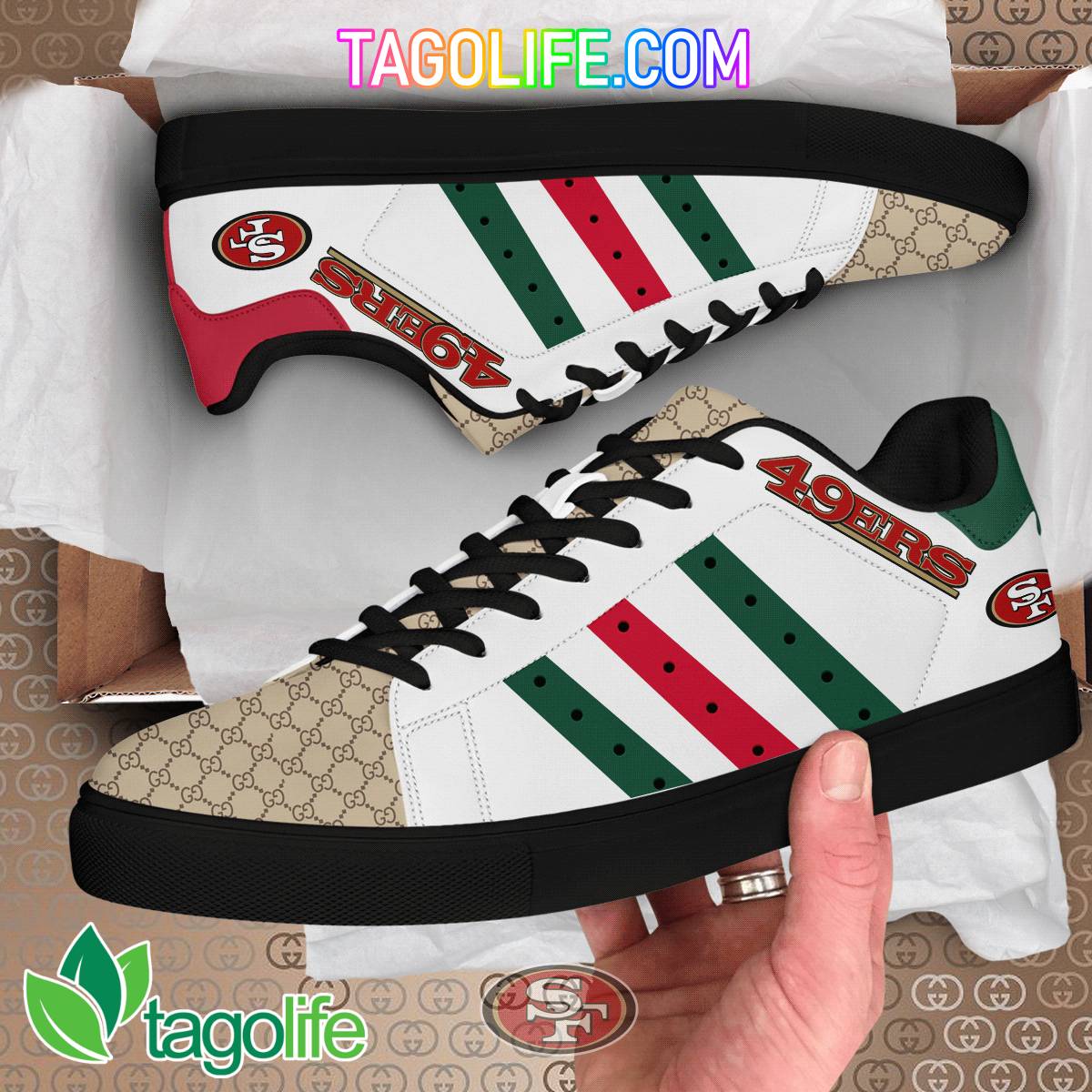 San Francisco 49ers Gucci Stan Smith Shoes