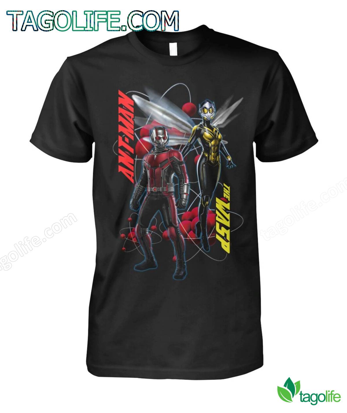 ANT-Man Red The Wasp Yellow T-shirt