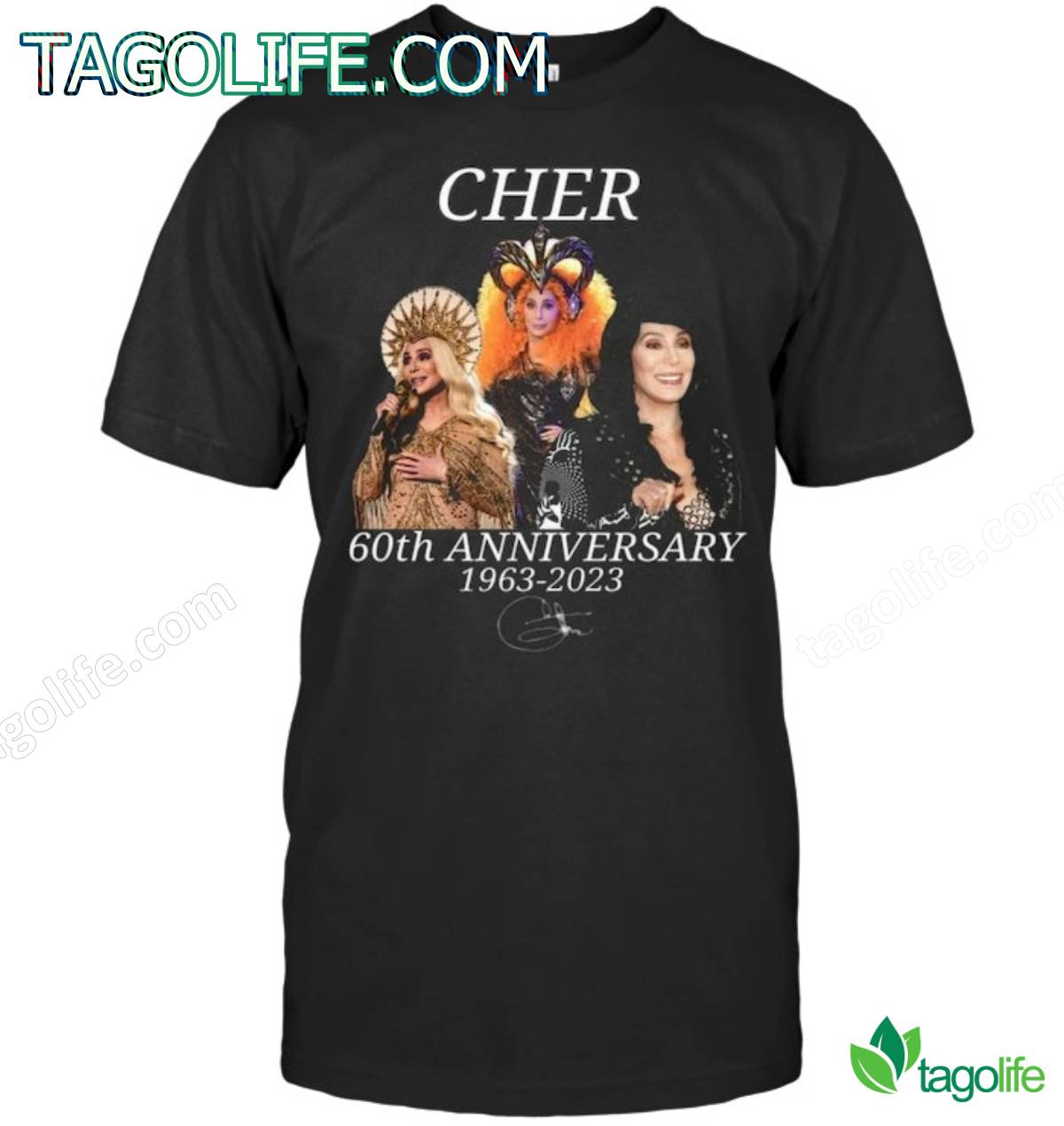 Cher 60th Anniversary 1963-2023 Shirt, Tank Top