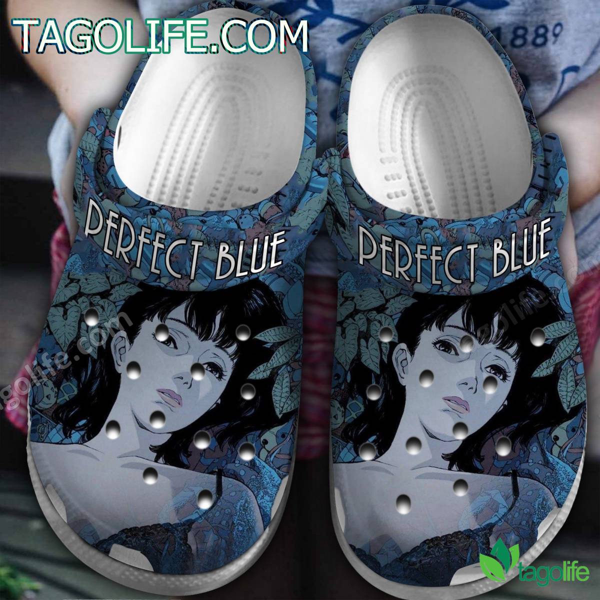 Perfect Blue Crocs Clogs Shoes