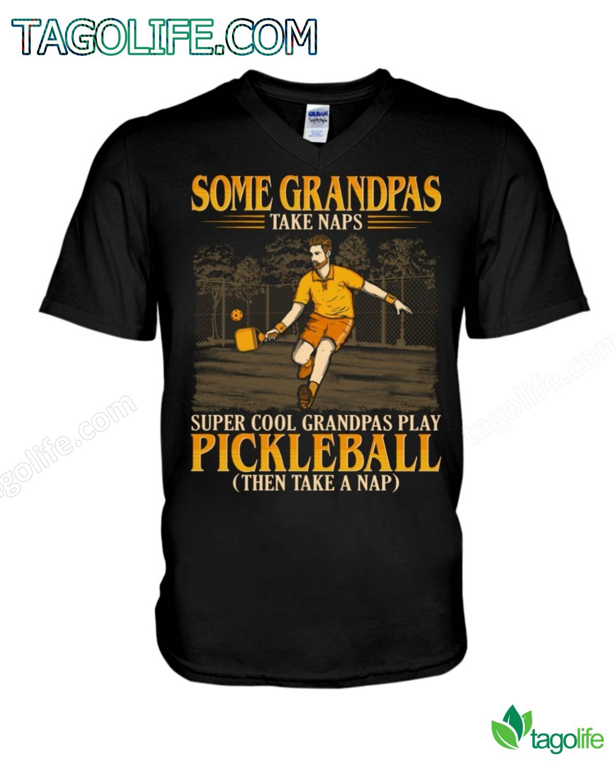 Some Grandmas Take Naps Super Cool Grandmas Play Pickleball (Then Take A Nap) T-Shirt