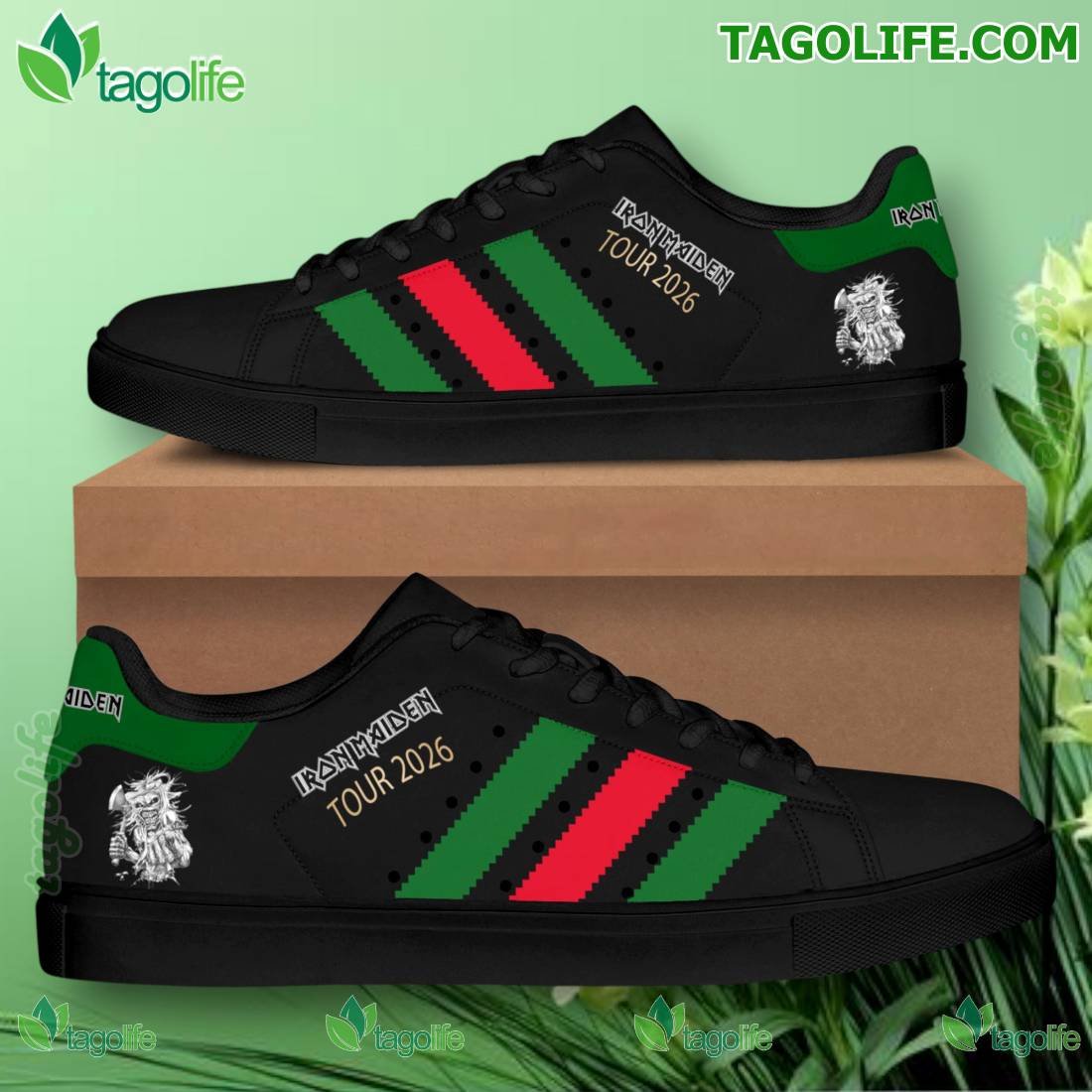 Iron Maiden Tour 2026 Stan Smith Shoes-a kJU3EDR