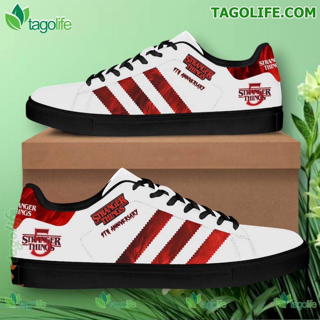 Stranger Things 5 9th Anniversary Stan Smith Shoes-a nS0M7GN